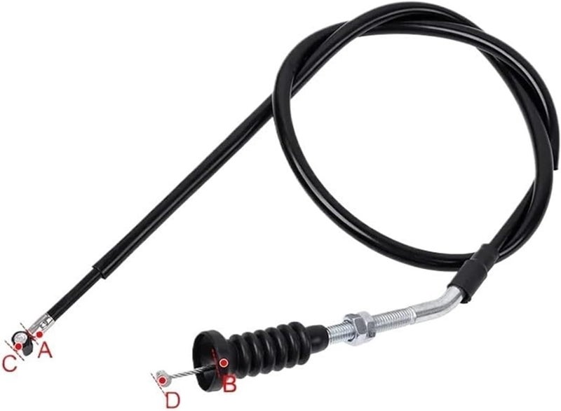 QASULER 450CC Motorcycle Adjustable Clutch Control Cable - Image 4