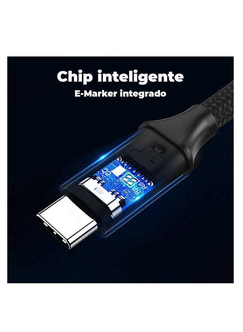 CABLETIME Premium USB-C Cable 4K 20Gbps 100W (3 Meters) Nylon Braided Cable, USB 3.2 Gen 2, Wide Compatability, (CE, RoHS2, REACH) Compliance, 2-Years Warranty - Image 5