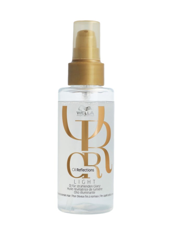 Wella Professionals Oil Reflections Light Luminous Reflective Oil - Lightweight Formula For Shine And Smoothness In Fine Hair (100 Ml) - Image 1