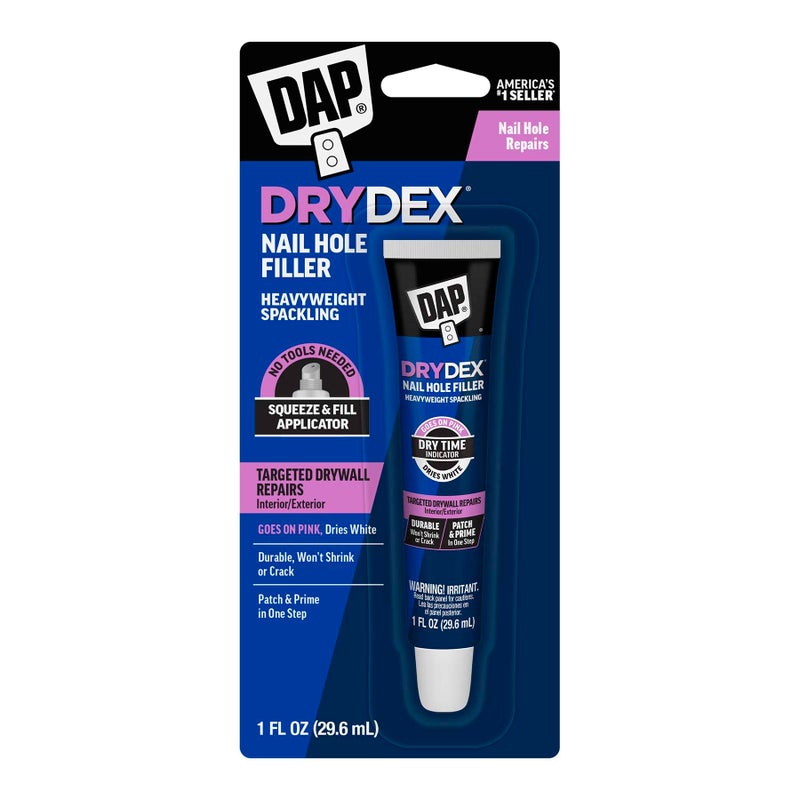 DAP DryDex Dry Time Indicator Spackling, Pink/White, 1 oz (7079800944) - Image 1