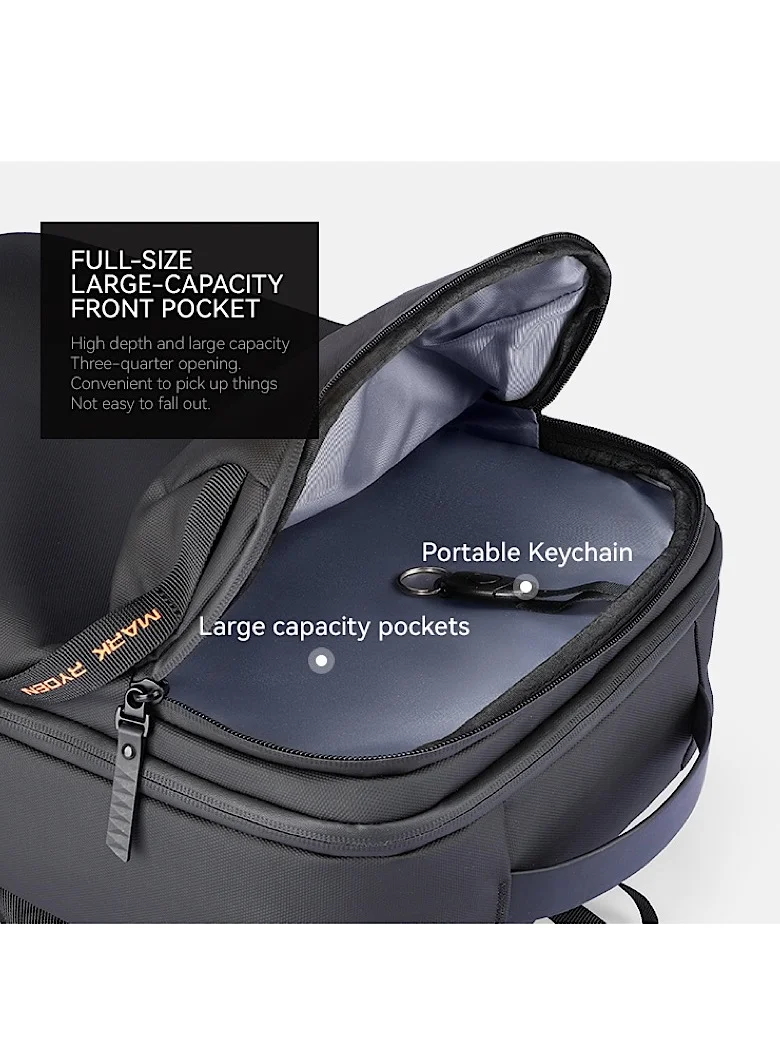 MARK RYDEN Mark Ryden 2493 Lightweight Waterproof Backpack, 15.6 inch Laptop, Oxford Fabric, USB Port, Large Capacity