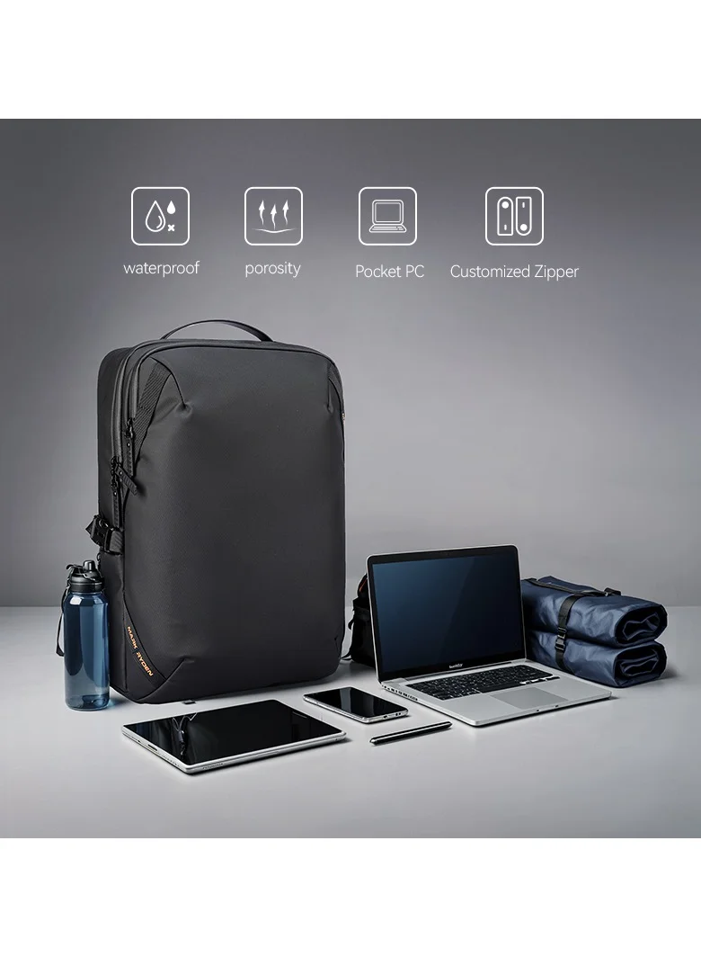 MARK RYDEN Mark Ryden 2493 Lightweight Waterproof Backpack, 15.6 inch Laptop, Oxford Fabric, USB Port, Large Capacity