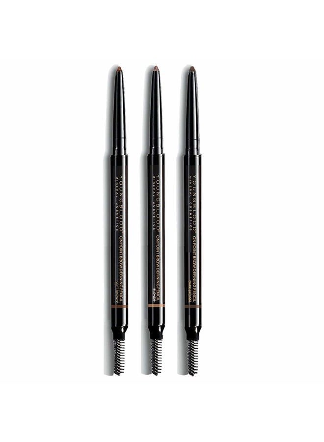 Youngblood On Point Brow Defining Pencil - Dark Brown Women 0.01 oz - Image 3