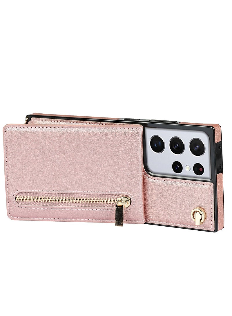 Suteni Back Cover Leather Protective Case for Samsung Mobile Phone - Image 2