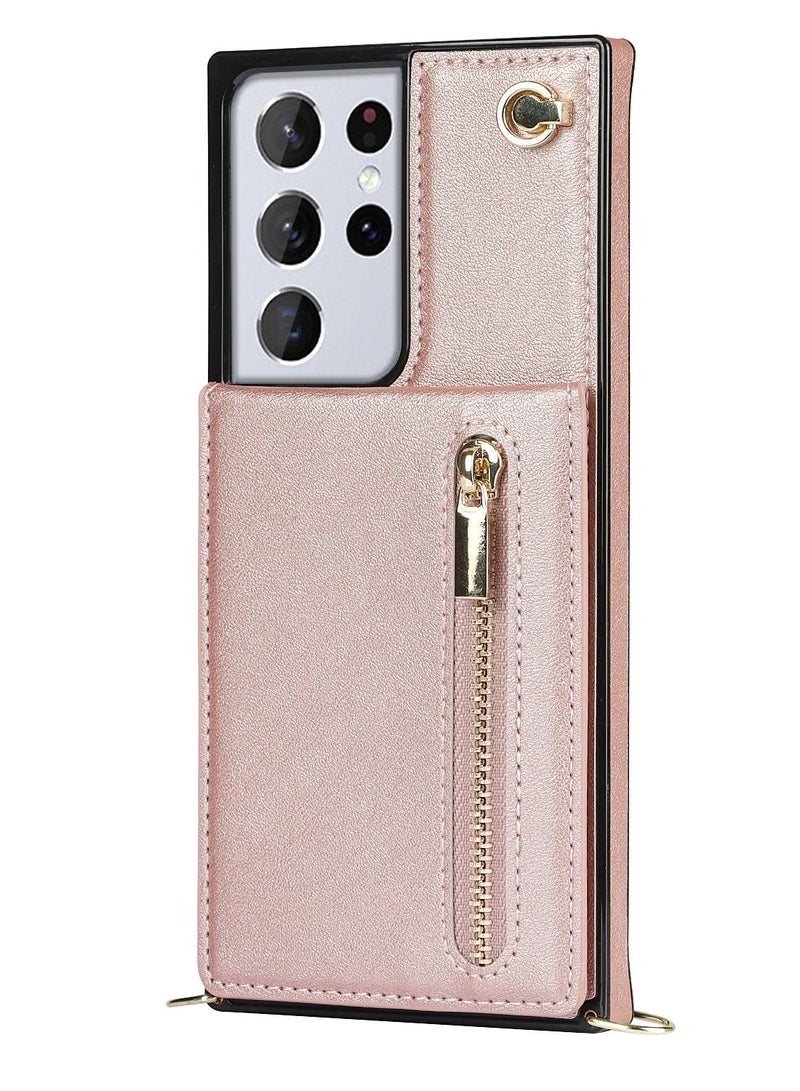 Suteni Back Cover Leather Protective Case for Samsung Mobile Phone - Image 1