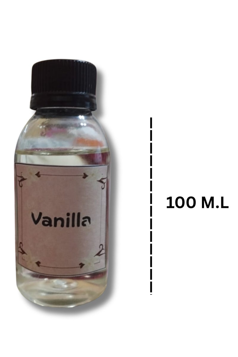 Concentrated Vanilla Perfume, 100ml Refill Bottle for All Diffusers - A Long-Lasting, Fragranced Home and Car Fragrance - Image 2