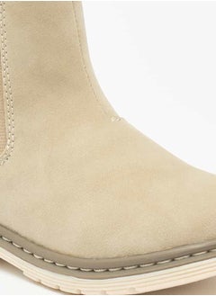 Flora Bella By Shoexpress Girls Textured Ankle Boots with Zip Closure  - Image 5
