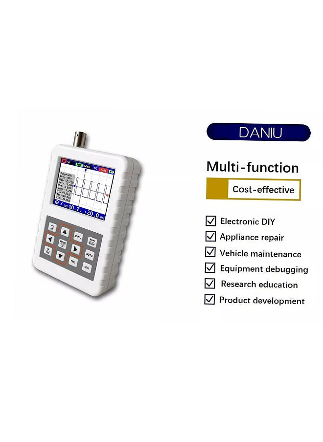 Generic - DSO PRO Digital Oscilloscope Handheld Oscilloscope Mini Palm Size Oscilloscope with 5M Bandwidth 20MS/s Sampling Rate - Image 1