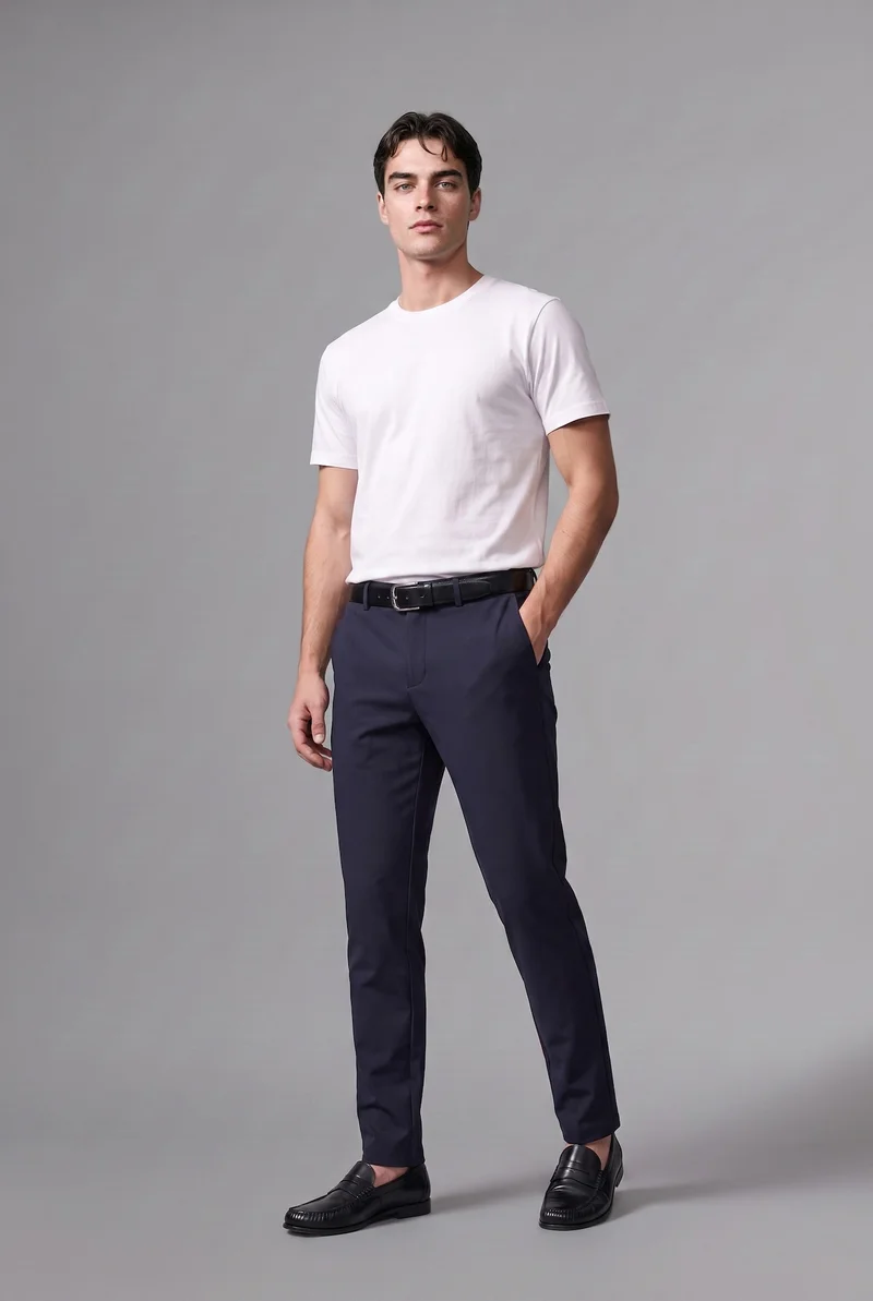 Regular Fit Crew Neck Short Sleeve T-Shirt