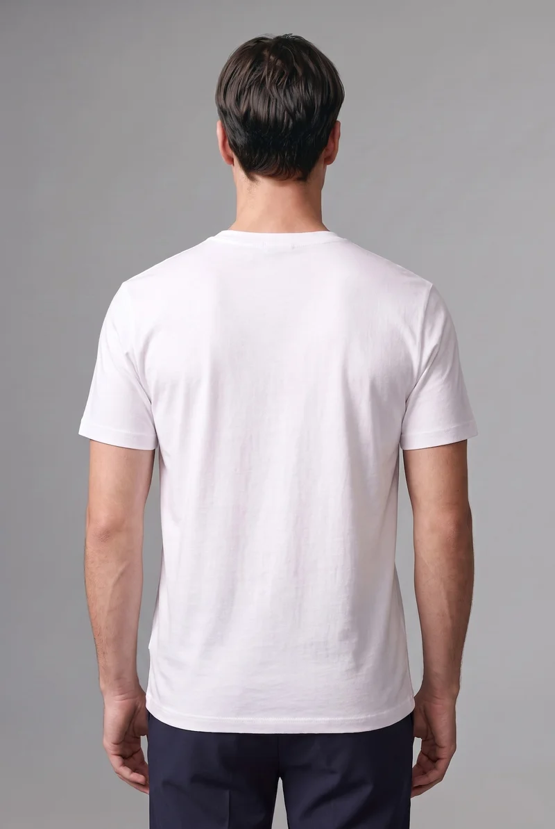 Defacto  Regular Fit Crew Neck Short Sleeve T-Shirt for Men | Best Price UAE