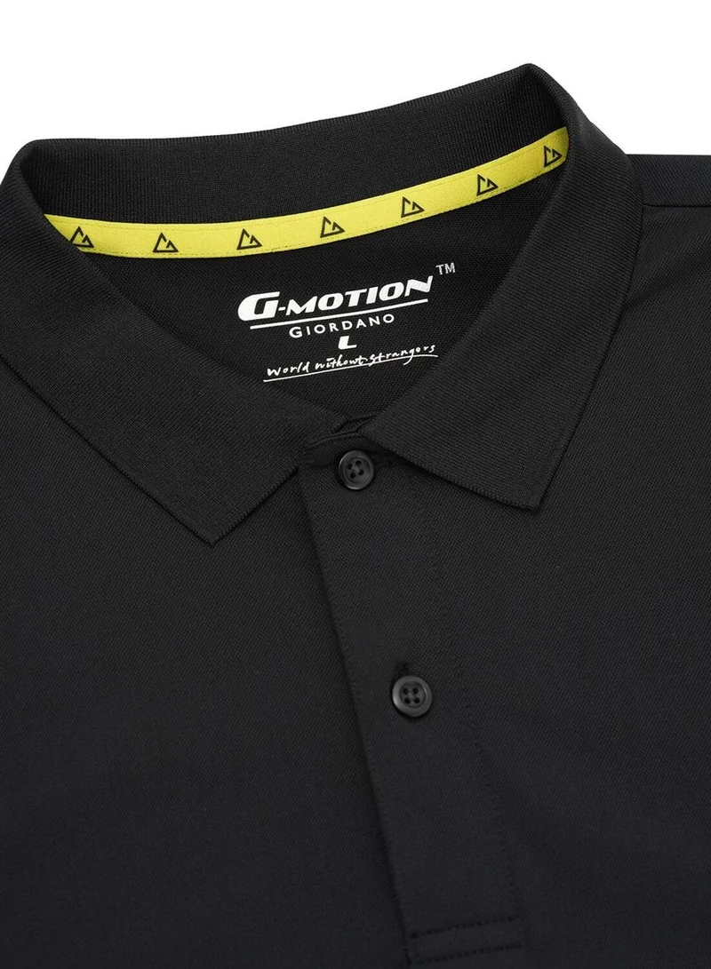 Giordano  Men's G-Motion Slim Stretch Warp Knit Polo for Men | Best Price UAE