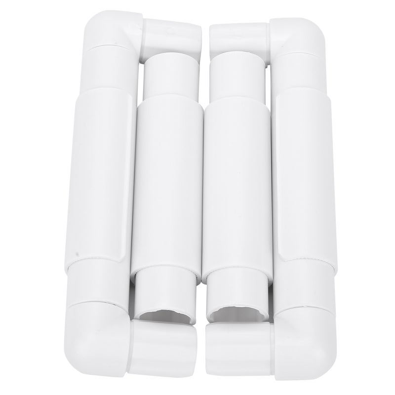 Embroidery Hoop: 7.87x7.87 Inch High-Quality Plastic Clip Frame - Easy To Assemble Disassemble Cross Stitch Frame for Home Hand Sewing Diy Craft Needlework - Image 1