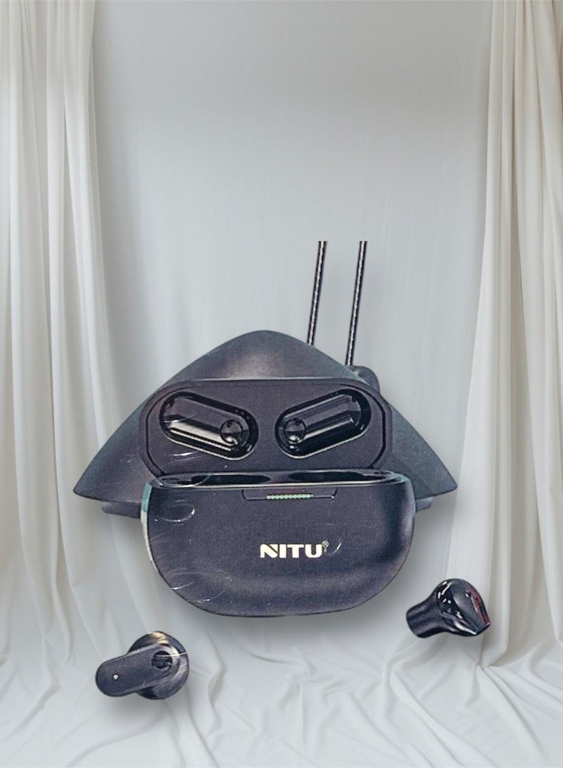 نيتو سماعة NITU-16 اللاسلكية بتقنية البلوتوث للهواتف المحمولة والتابلت - Image 2