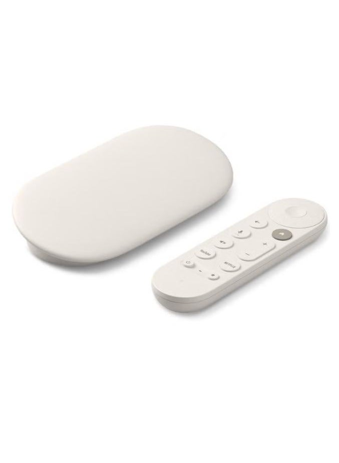 Generic Google TV 4K HDR Streaming Stick with Voice Remote & 32GB Storage – Porcelain - Image 1