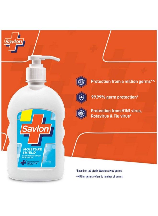 Savlon Moisture Shield Germ Protection Liquid Handwash 200Ml - Image 3