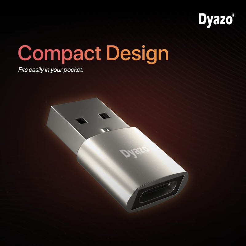 Dyazo USB 3.0 Type C Female to USB A Male Connector/Converter/Adapter Compatible for Samsung Galaxy Note s 20 10 Plus Ultra,Google Pixel 4 5 3 2 & Other Type-c Devices - Image 5