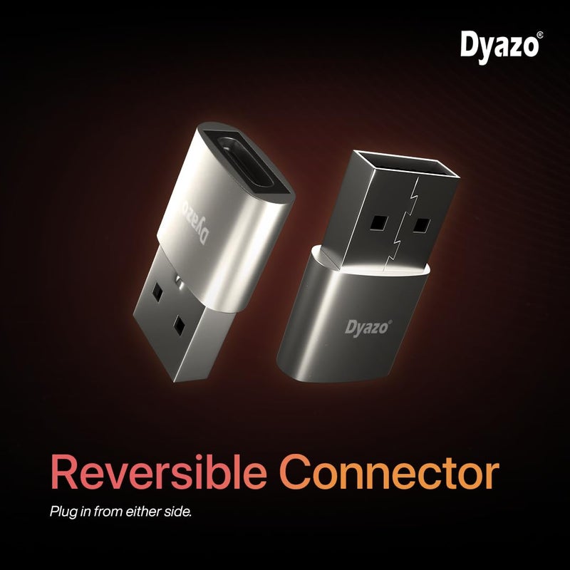 Dyazo USB 3.0 Type C Female to USB A Male Connector/Converter/Adapter Compatible for Samsung Galaxy Note s 20 10 Plus Ultra,Google Pixel 4 5 3 2 & Other Type-c Devices - Image 2