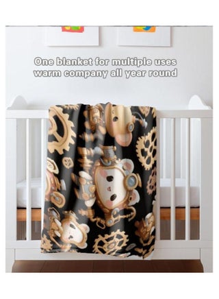 Baby and children's cartoon flannel thin blanket (warm and comfortable, suitable for sleep, game use) 70cm*100cm - 754 - pzsku/Z091E86E54F86ECBC015AZ/45/1745200434/84d88dcd-9bbd-4353-9a0c-19f398c065ce