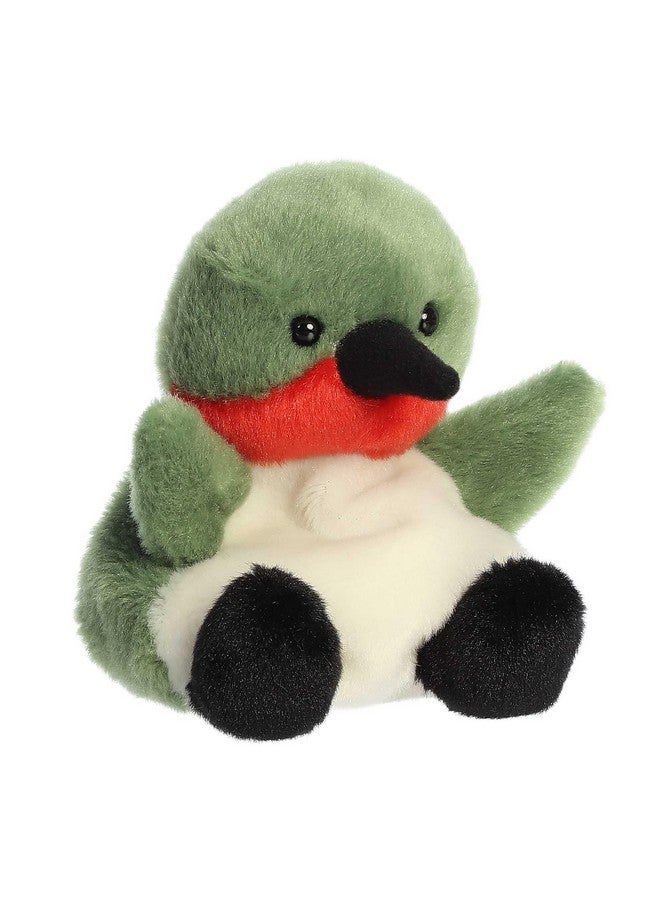 Aurora® Adorable Palm Pals™ Hilda Hummingbird Stuffed Animal - Pocket-Sized Play - Collectable Fun - Green 5 Inches - Image 2