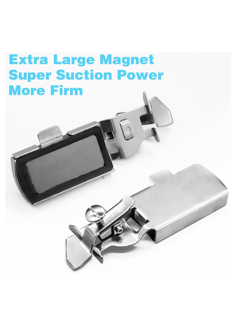 SYOSI Magnetic Seam Guide - Multifunctional Magnetic Sewing Guide with Clip - Universal Hem Guide for Walking Foot Sewing Machine, Magnet, or Industrial Lockstitch - A Must-Have for Sewing - Image 3