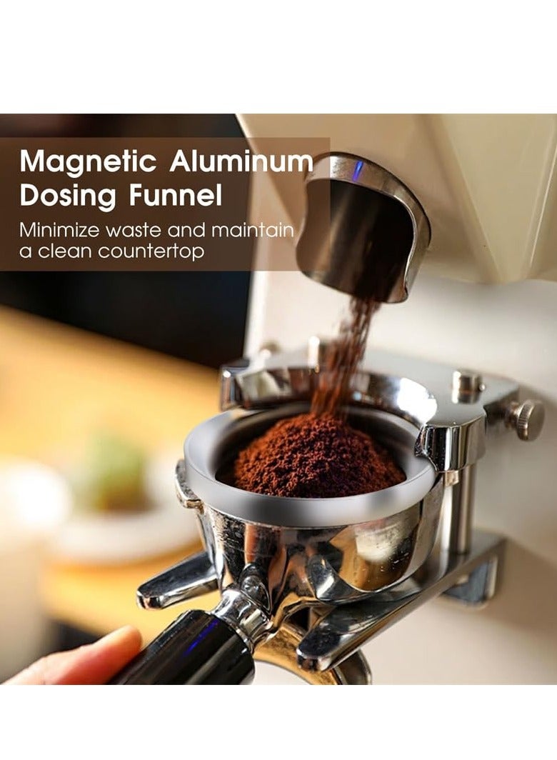 GGOOT 51mm Espresso Accessories Kit, Spring Loaded Calibrated Tamper, WDT Tool and Dosing Funnel Set Fits Espresso Coffee Machines and 51 mm Portafilters, black - Image 4