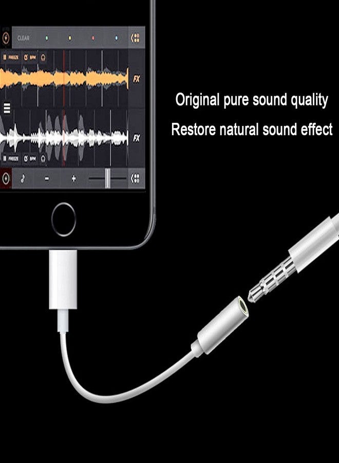 esbeecables Apple MFi Certified Lightning to 3.5mm Headphone Jack Adapter, 3 Pack, Compatible with iPhone 13, 12, 11 Pro XR XS Max X, iPad, iPod Touch, Perfect for Music, Movies, and More - Image 5