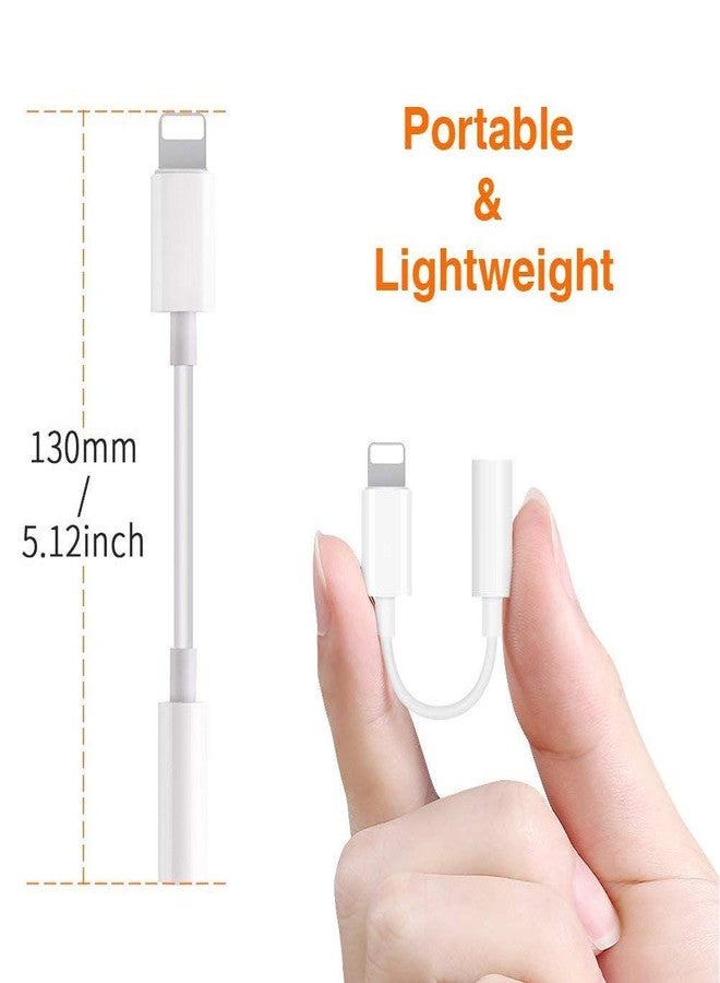 esbeecables Apple MFi Certified Lightning to 3.5mm Headphone Jack Adapter, 3 Pack, Compatible with iPhone 13, 12, 11 Pro XR XS Max X, iPad, iPod Touch, Perfect for Music, Movies, and More - Image 3