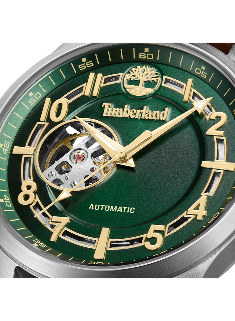 Timberland Men Jonesboro Blue Dial Leather Strap Multifunction Watch for Men, 44mm - Image 4