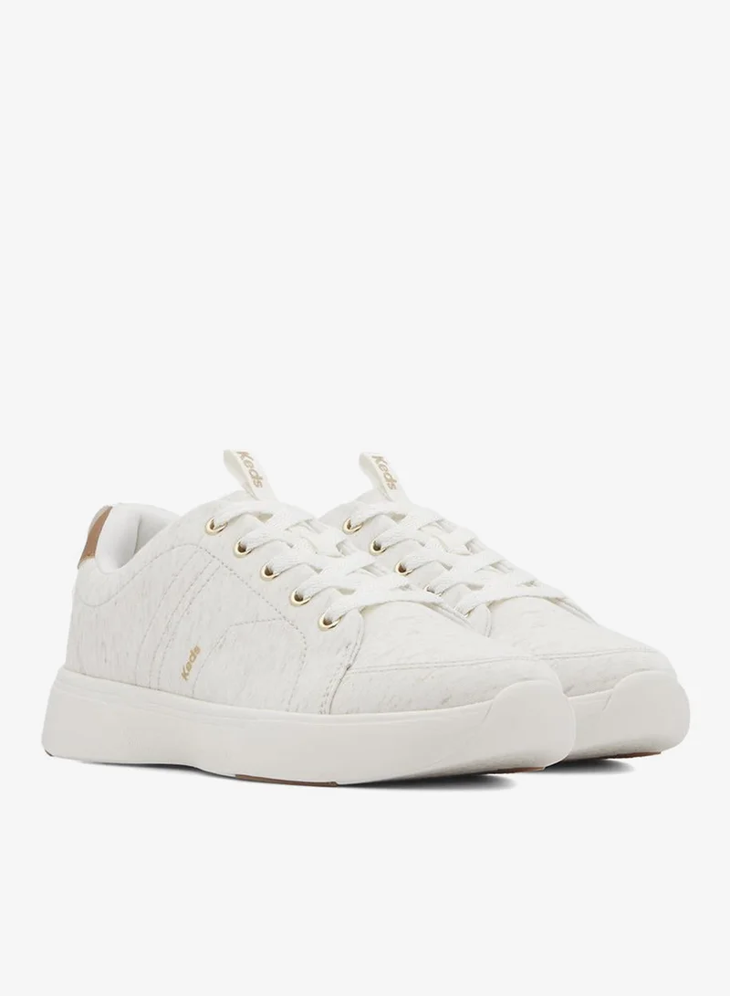 Keds Oatmeal/Cognac Keds Women's BlissWalk Lace Up Casual Sneaker Cream for Women | Best Price UAE