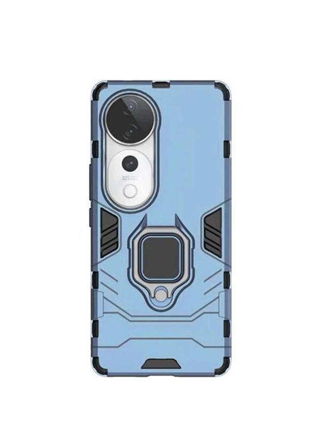 Realfrog - VIVO V40 5G Case Cover Protector Accessories with Camera Len Protection Anti-Scratch Shockproof Anti-Fingerprints Back Cover with 360 Car Mount Magnetic Ring Holder Case Protector - Image 1