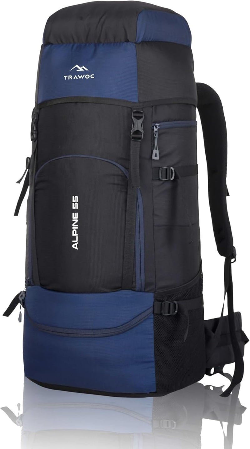 TRAWOC ALPINE 55L Travel Backpack - Image 1