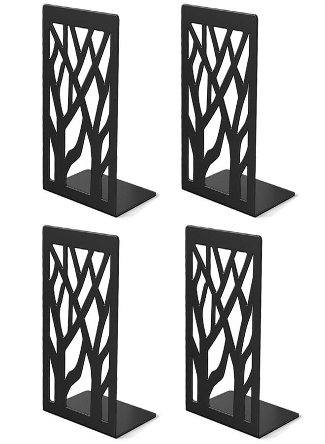 shikaman 2 Pair Book Ends,Metal Book End Supports for Bookrack Desk - Image 1