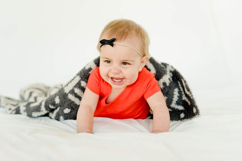 SARANONI Bamboo Receiving Blankets for Babies | Ultra-Soft Lush and Boutique Quality Baby Blanket | Mudcloth - 30" x 40" - Image 3