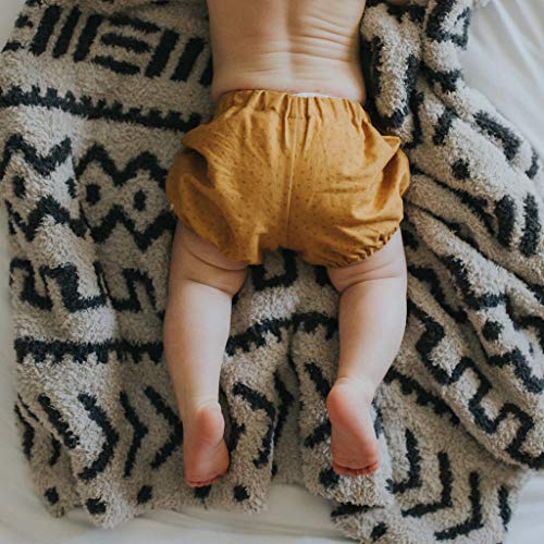 SARANONI Bamboo Receiving Blankets for Babies | Ultra-Soft Lush and Boutique Quality Baby Blanket | Mudcloth - 30" x 40" - Image 5