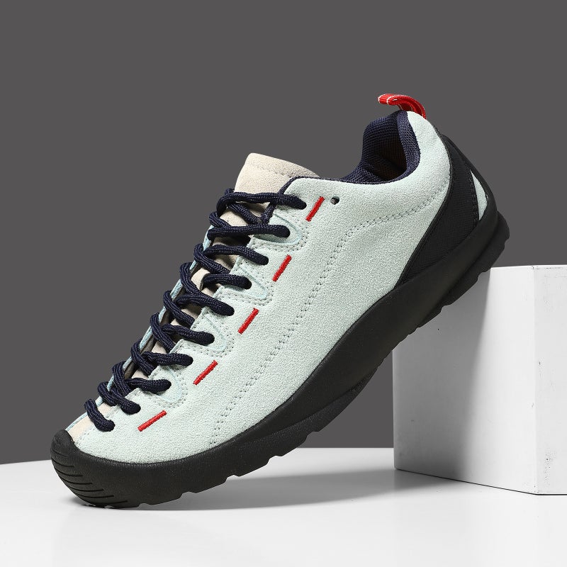 Vintage Women's Suede Low Top Sneakers - Image 4
