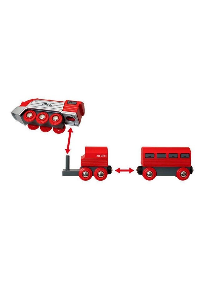 Brio BRIO World 33557 - Streamline Train Set | 3-Piece Wooden Toy Set | Designed for Speed | Fine Craftsmanship | Great for Kids Ages 3 and Up  - Image 5