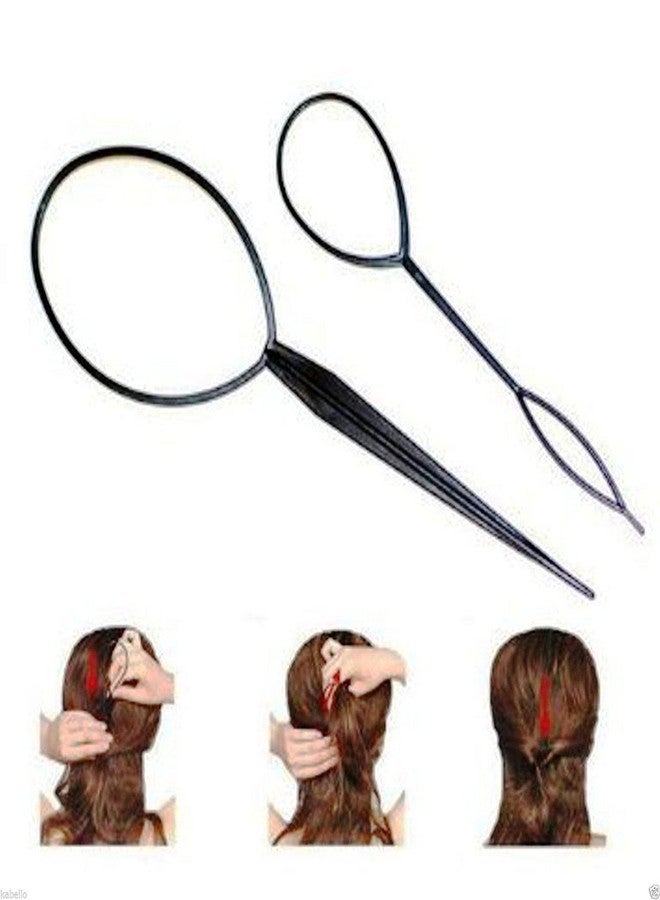 Boxo Combo Of 5 Pcs Hair Styling Bun Maker And Braid Tools For Girls And Women Pack Of 1 - Image 5