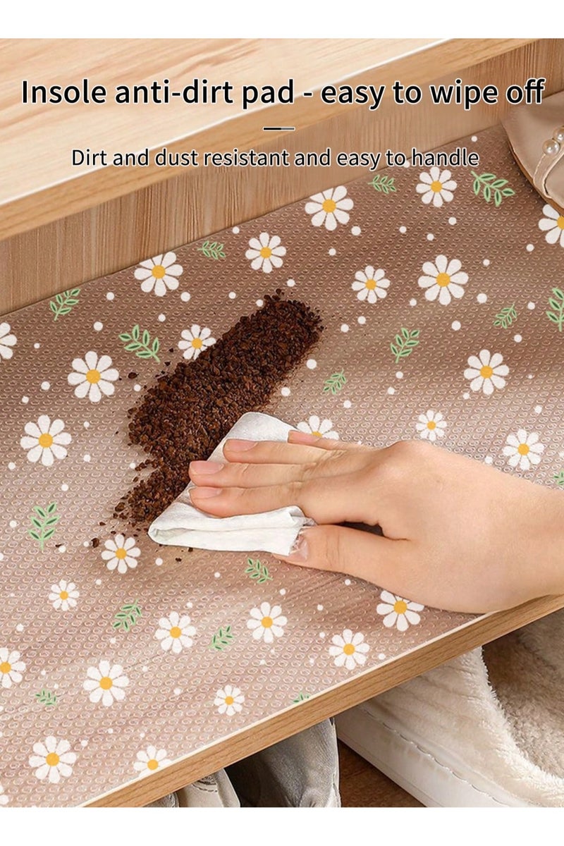 بطانه للرفوف رول كامل مقاس (30*150)cm  مقاوم للانزلاق يحمي الرفوف والاسطح من الخدوش ويحافظ على نظافتها و يمكن قصها حسب المقاس المطلوب - Image 4