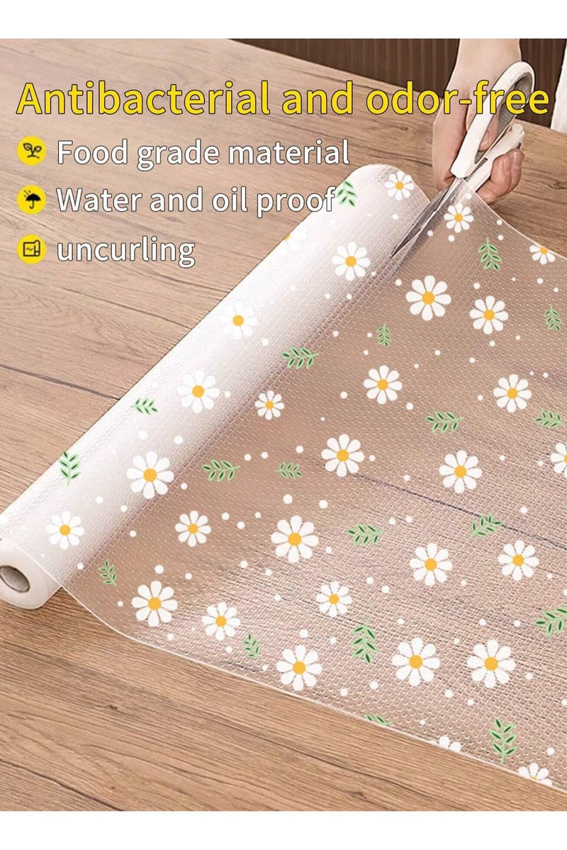 بطانه للرفوف رول كامل مقاس (30*150)cm  مقاوم للانزلاق يحمي الرفوف والاسطح من الخدوش ويحافظ على نظافتها و يمكن قصها حسب المقاس المطلوب - Image 5