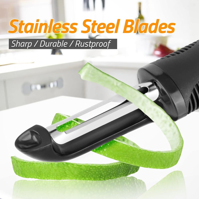 BINGBING Vegetable Fruit peeler for kitchen Potato Peeler Hand Sharp Stainless Steel Peelers - Image 2