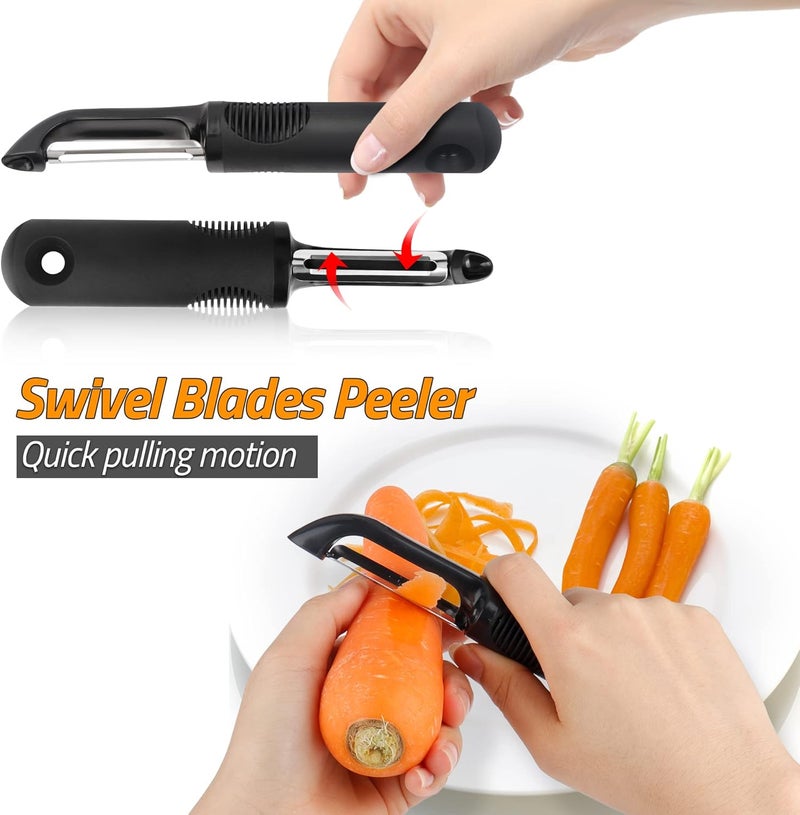 BINGBING Vegetable Fruit peeler for kitchen Potato Peeler Hand Sharp Stainless Steel Peelers - Image 3