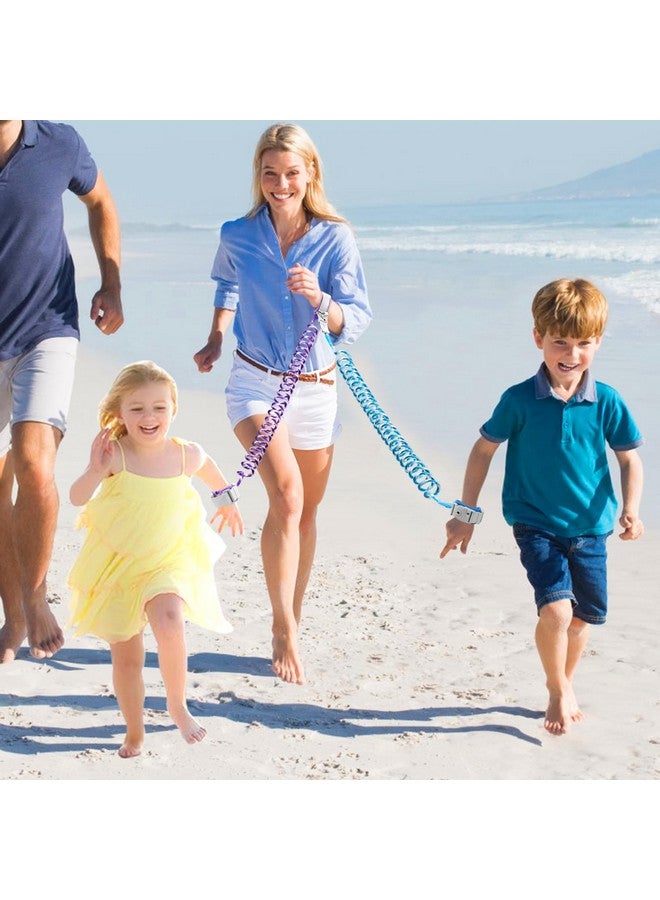 Accmor Toddler Leash with Key Lock, 2 in 1 Upgraded Anti Lost Wrist Link, 2 Packs Reflective Baby Leash with 360 Degree Rotating Connector and Adjustable Bracelet for Boys Girls Outdoor Travel, 6.56ft - Image 5