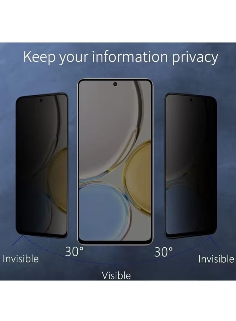 Samsung Galaxy A56 5G Privacy Screen Protector Privacy Tempered Glass Screen Protector, Anti-Peep 9H Hardness Tempered Glass, Anti-Spy Privacy Protector Film [Anti-scratch] - Image 2