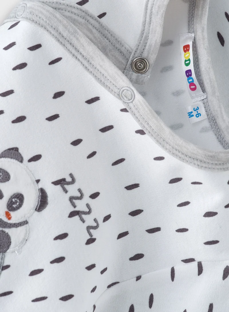 Boo Boo BooBoo Kids Jungle Range 2 Pc Interlock Sleepsuit + Hat set