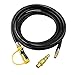 MENSI MENSI 12 Feet RV Shut-Off Quick Connect Disconnect Propane Hose Conversion Kit for Weber Q Series, Weber Traveller Grill  - Image 2