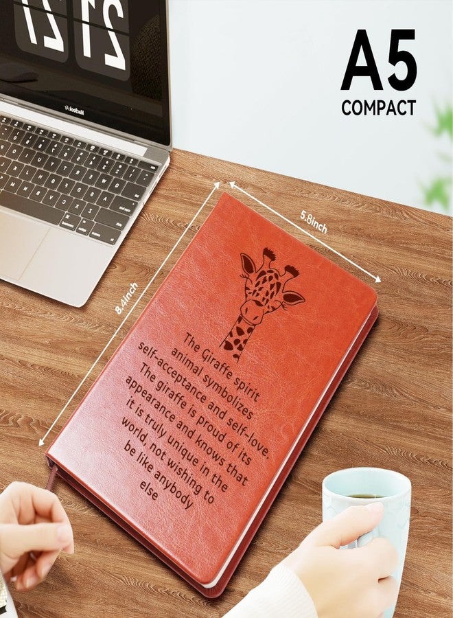 LBWCER هدية لمحبي الحيوانات من LBWCER، هدية لمحبي الزرافات للفتيات، هدايا زرافات للنساء، دفتر ملاحظات مضحك على شكل زرافة، هدية للطبيب البيطري، حيوان (زرافة) - Image 2
