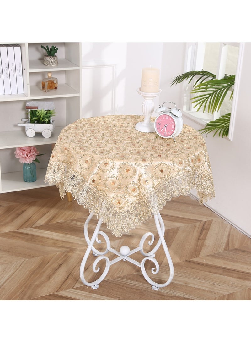 EBMINI New Round Table Lace Tablecloth 