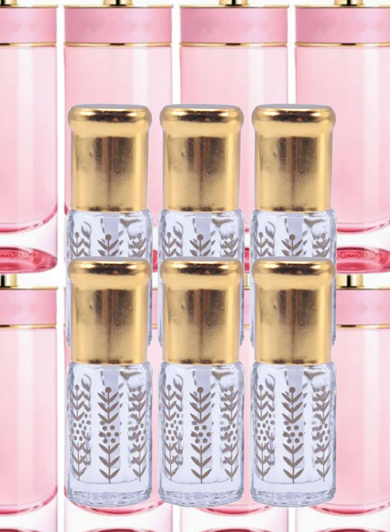 6 Pieces Candy Florale Fragrance Perfume Oil 3 Ml