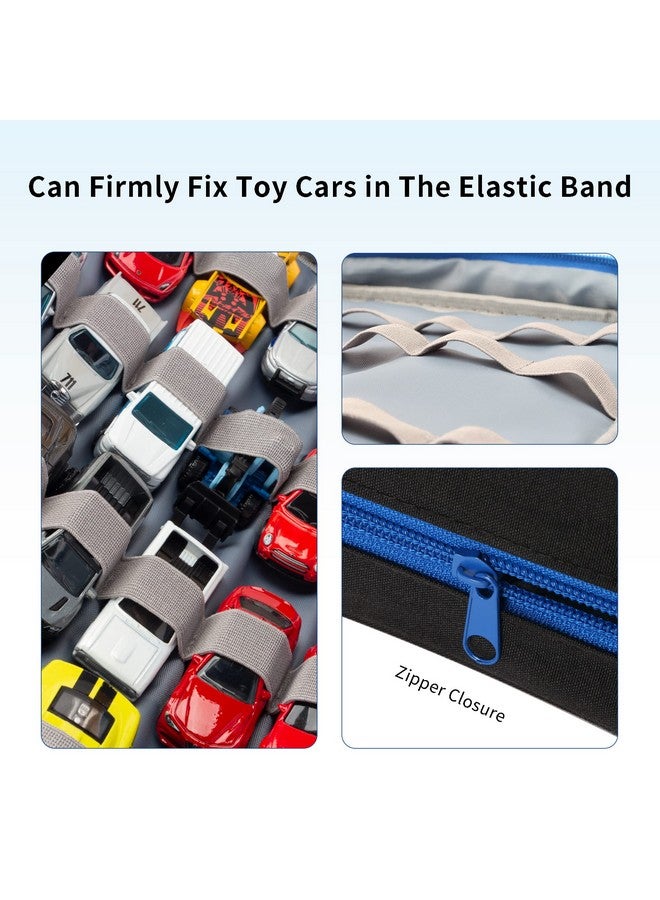 KISLANE Carrying Case For 48 Hot Wheels Cars Kids Toy Cars Storage Case Hold 48 Hot Wheels Cars(Bag Only (Black)  - Image 5