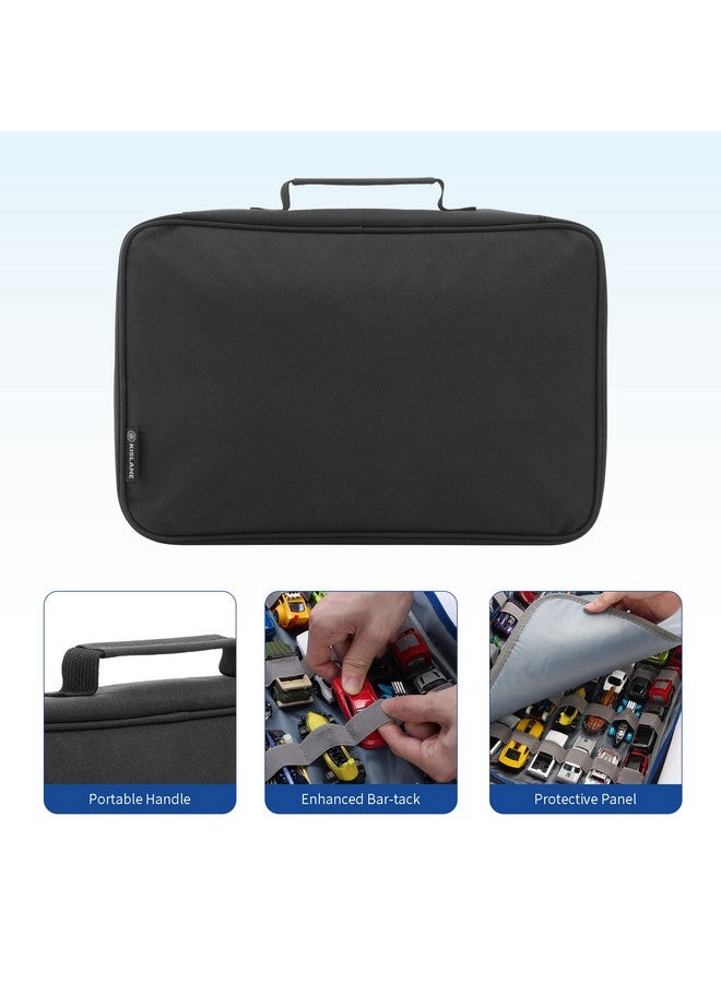 KISLANE Carrying Case For 48 Hot Wheels Cars Kids Toy Cars Storage Case Hold 48 Hot Wheels Cars(Bag Only (Black)  - Image 4